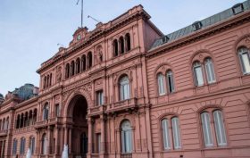 El palacio presidencial Casa Rosada en Buenos Aires